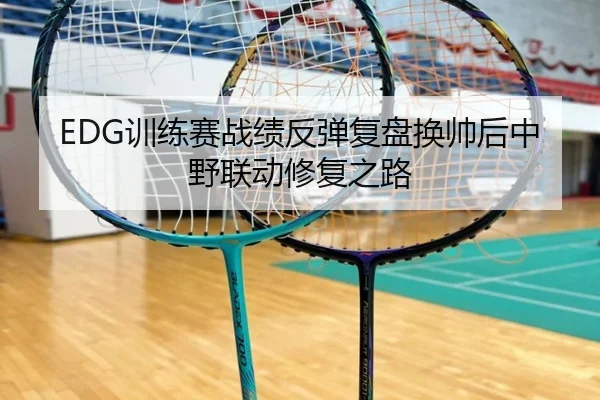 EDG训练赛战绩反弹复盘换帅后中野联动修复之路
